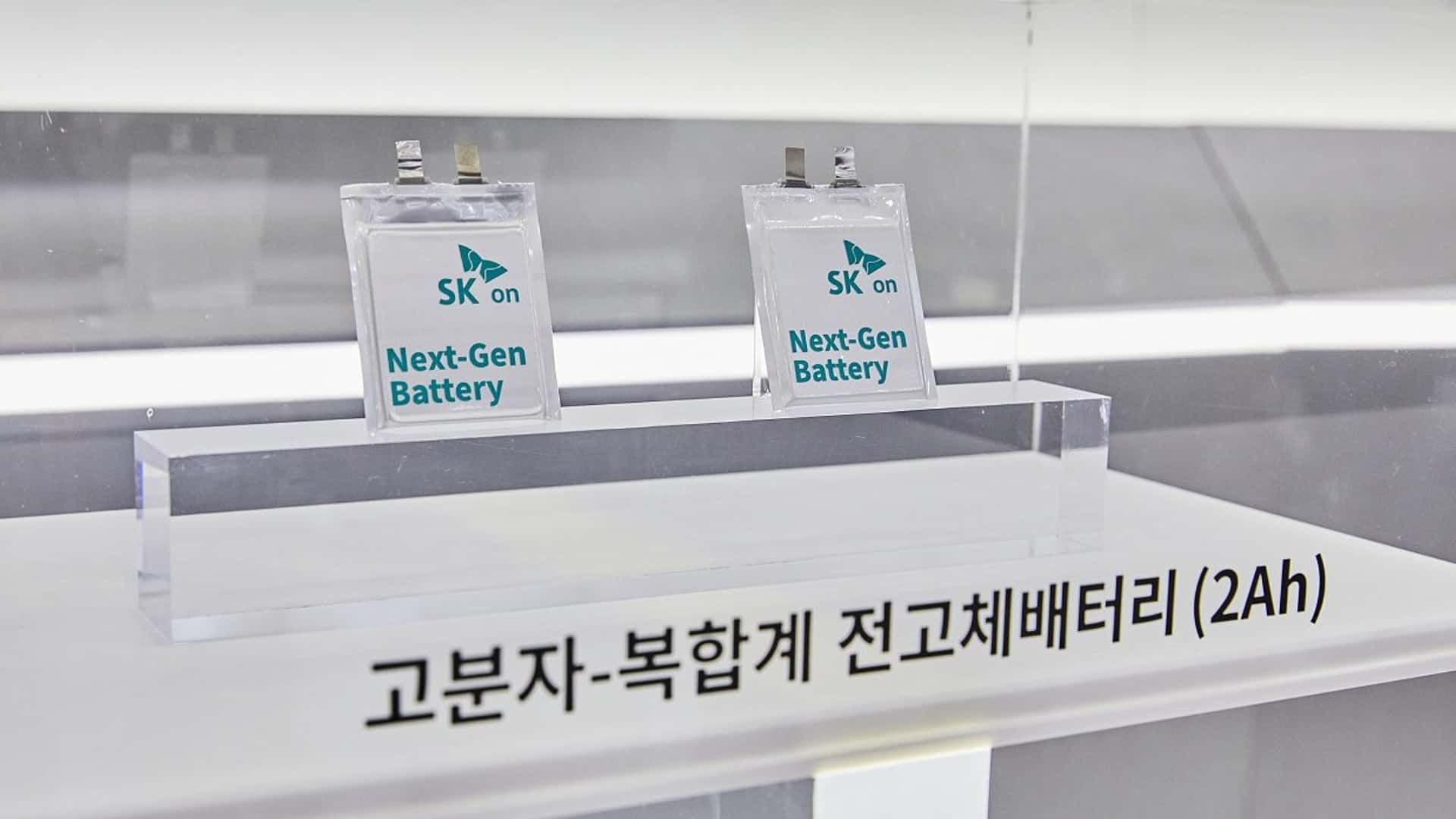 Næste generation batteripakke fra SK On udstillet