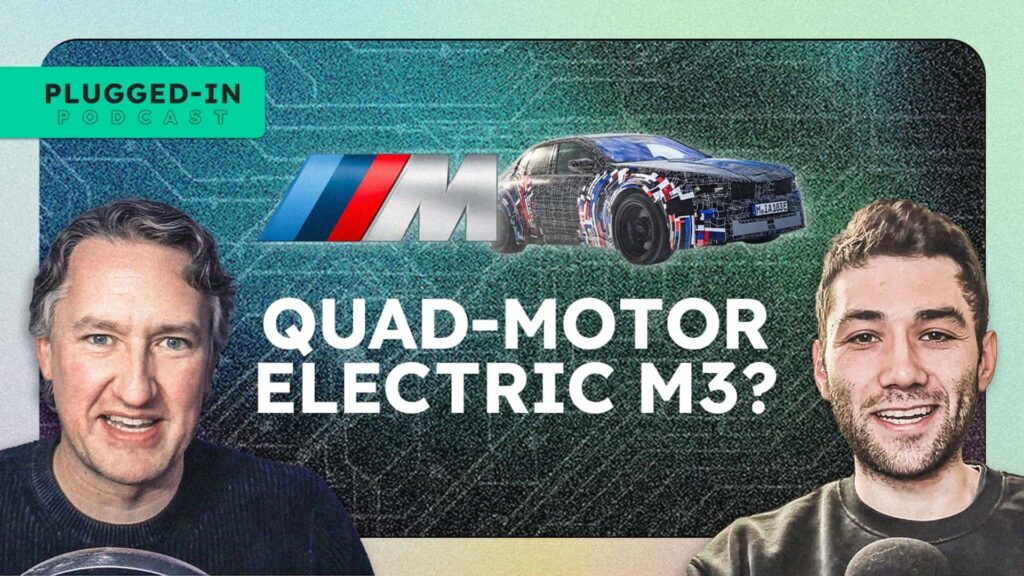 Podcast om BMW M3 quad-motor elbil med vært og gæst