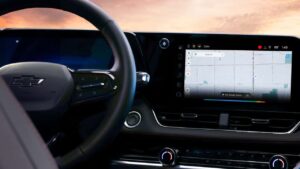 Chevrolet rat med infotainment skærm