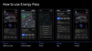 Cadillac LYRIQ app på smartphone til opladningsstyring