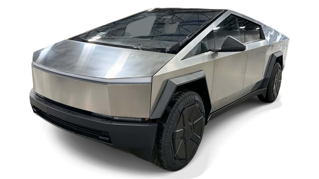 Tesla Cybertruck elektrisk pickup med futuristisk design