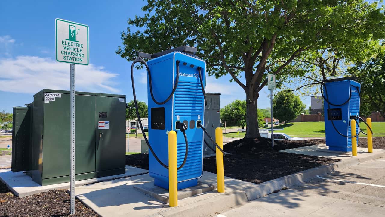 Walmart opladestation for elbiler