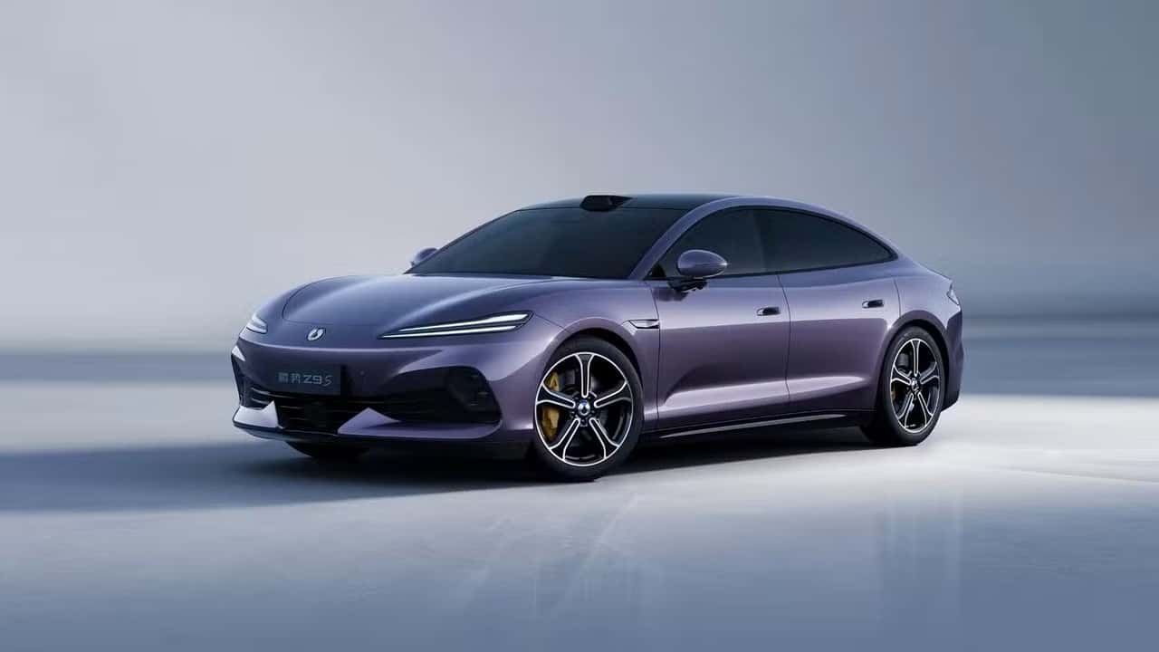 Elektrisk sedan fra Leapmotor i et studie