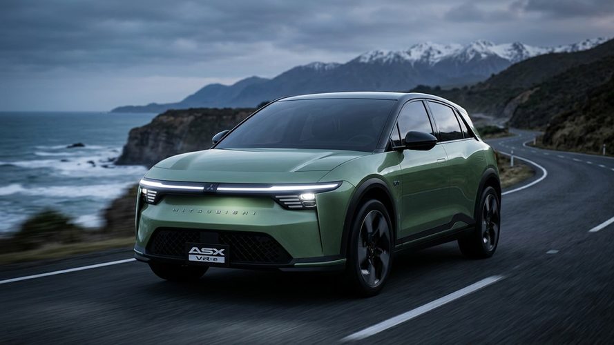 Mitsubishi ASX VR Concept på kystvej