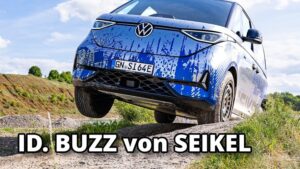 Volkswagen ID. Buzz offroad med SEIKEL logo
