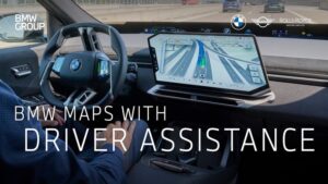 BMW interiør med køreassistent funktioner