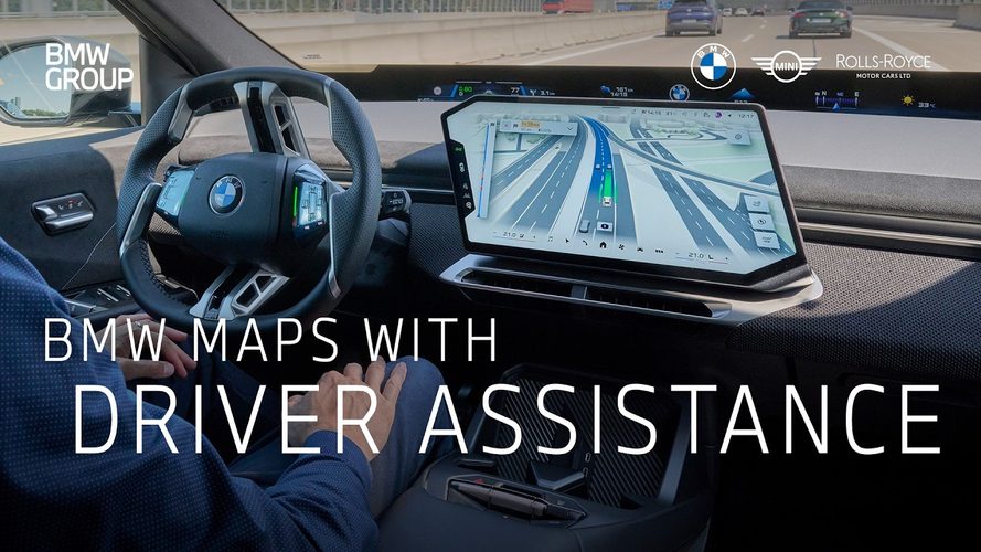 BMW interiør med køreassistent funktioner