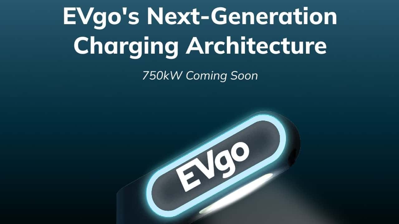 EVgo lader ny arkitektur 750kW