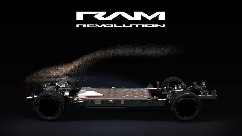 Ram Revolution elbil-chassis koncept