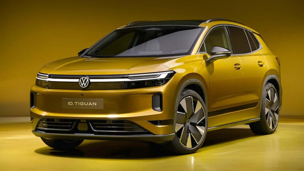 Volkswagen ID. Tiguan i udstillingslokale